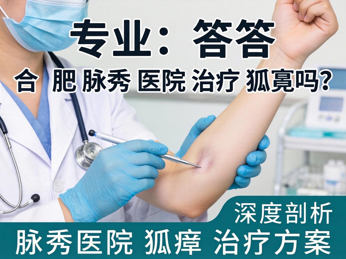 专业解答，合肥腋秀医院治疗狐臭吗？深度剖析腋秀医院狐臭治疗方案