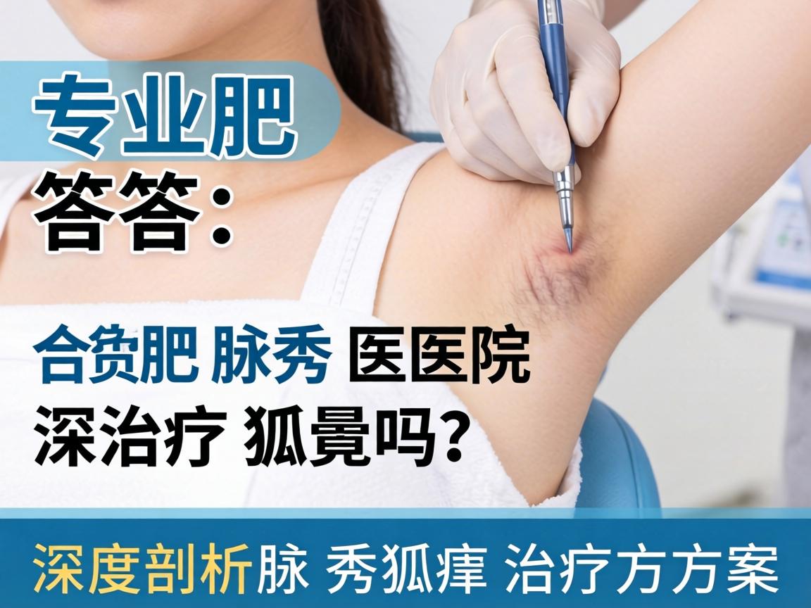 专业解答，合肥腋秀医院治疗狐臭吗？深度剖析腋秀医院狐臭治疗方案