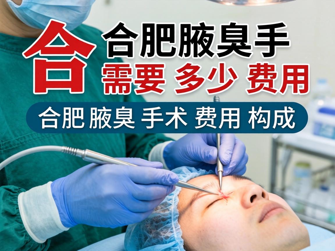 合肥腋臭手术需要多少费用?详解合肥腋臭手术费用构成 合肥腋臭手术需要多少费用?详解合肥腋臭手术费用构成