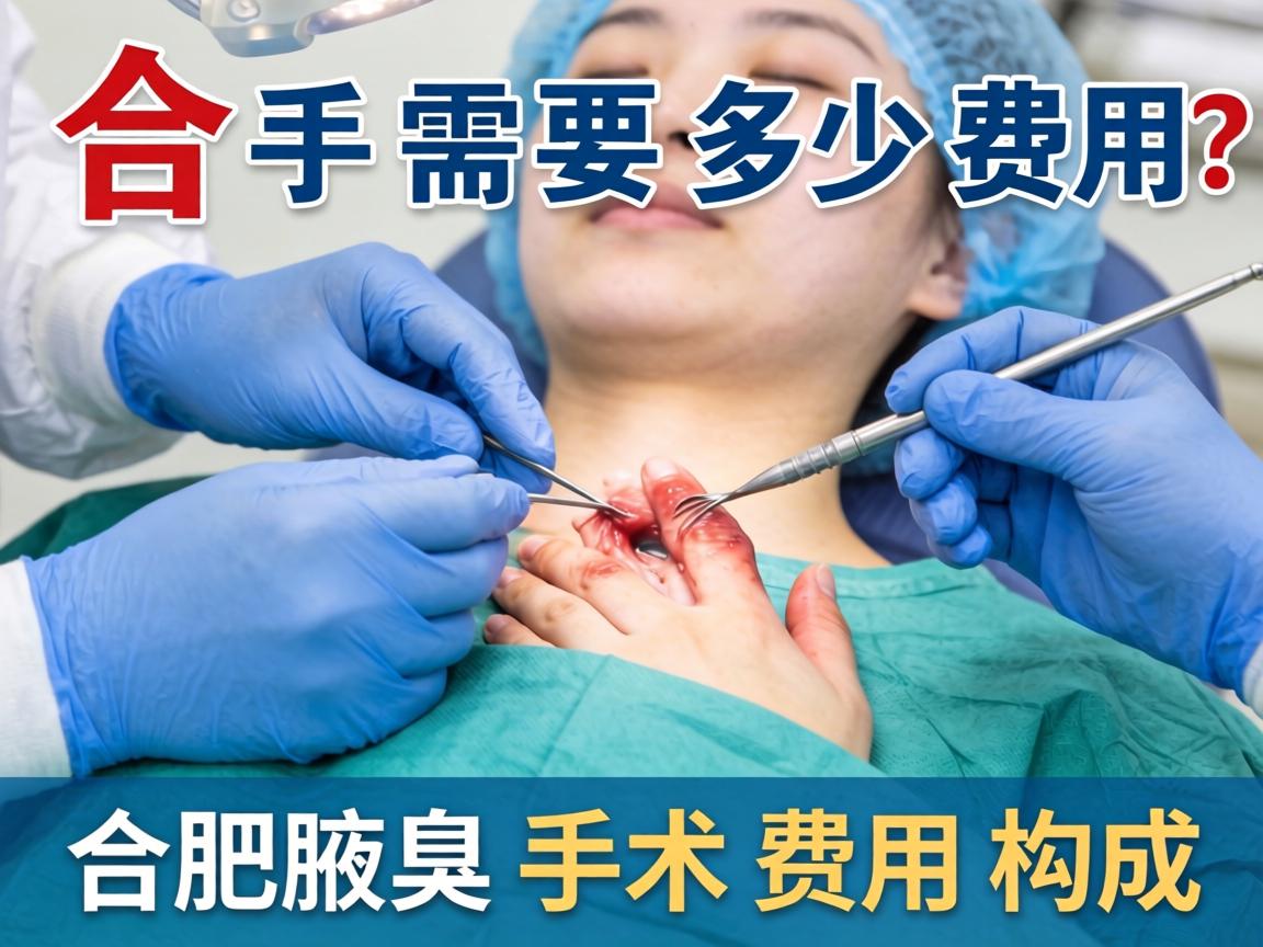 合肥腋臭手术需要多少费用?详解合肥腋臭手术费用构成 合肥腋臭手术需要多少费用?详解合肥腋臭手术费用构成