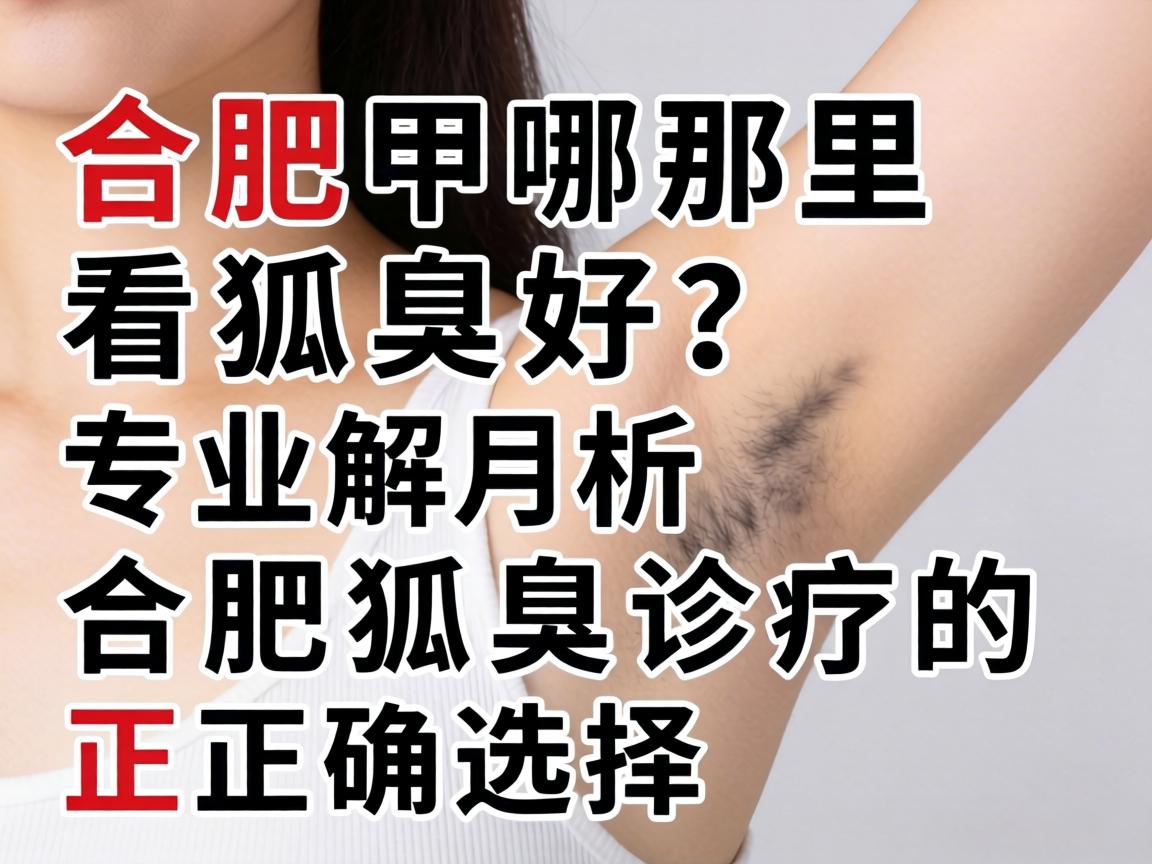 合肥哪里看狐臭好?专业解析合肥狐臭诊疗的正确选择 合肥哪里看狐臭好?专业解析合肥狐臭诊疗的正确选择