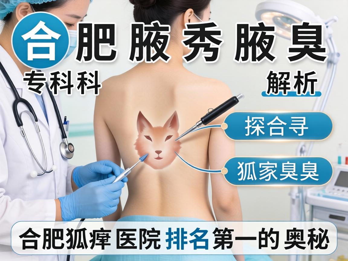 合肥腋秀腋臭专科解析,探寻合肥狐臭医院排名第一的奥秘 合肥腋秀腋臭专科解析,探寻合肥狐臭医院排名第一的奥秘