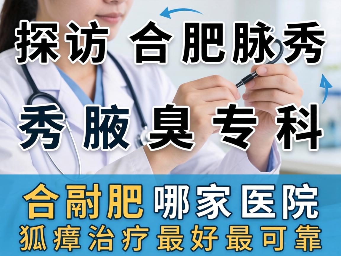 探访合肥腋秀腋臭专科，解析合肥哪家医院狐臭治疗最好最可靠