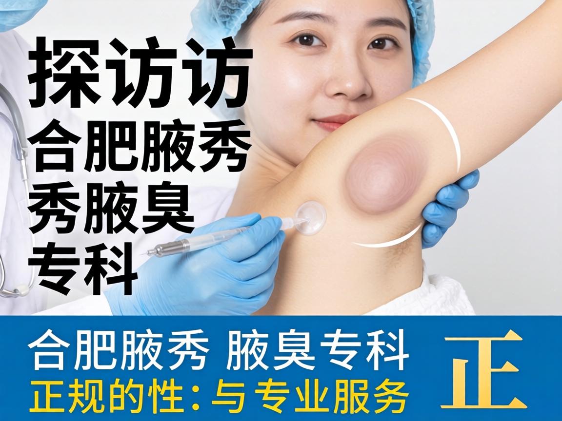 探访合肥腋秀腋臭专科,解析合肥腋秀腋臭专科的正规性与专业服务 探访合肥腋秀腋臭专科,解析合肥腋秀腋臭专科的正规性与专业服务