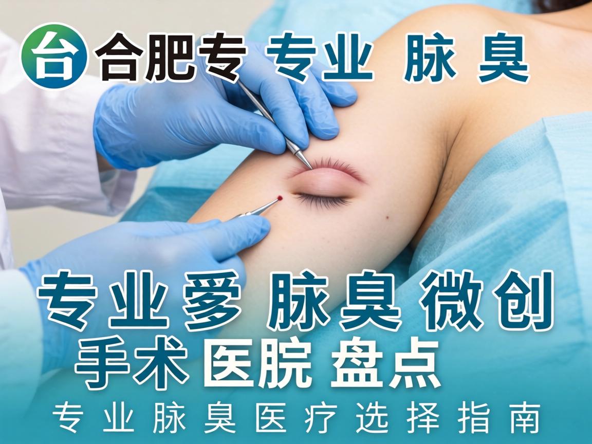合肥专业腋臭微创手术医院盘点,专业腋臭医疗选择指南 合肥专业腋臭微创手术医院盘点,专业腋臭医疗选择指南