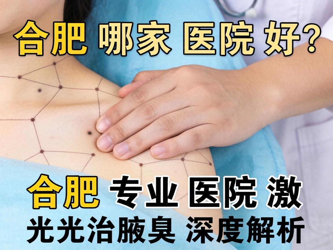 合肥哪家医院好？合肥专业医院激光治腋臭深度解析