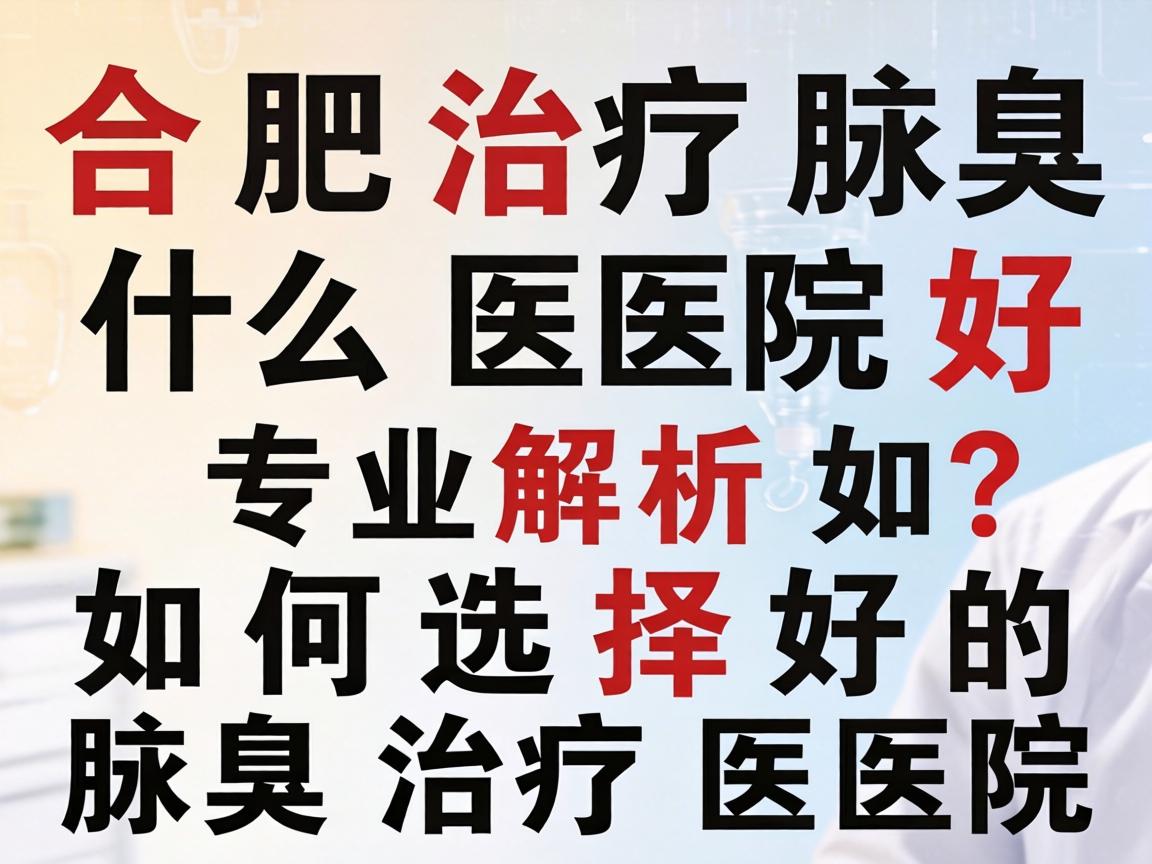 合肥治疗腋臭什么医院好?专业解析如何选择好的腋臭治疗医院 合肥治疗腋臭什么医院好?专业解析如何选择好的腋臭治疗医院