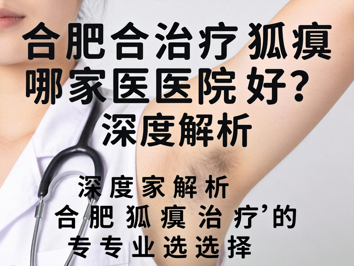 合肥治疗狐臭哪家医院好？深度解析合肥狐臭治疗的专业选择