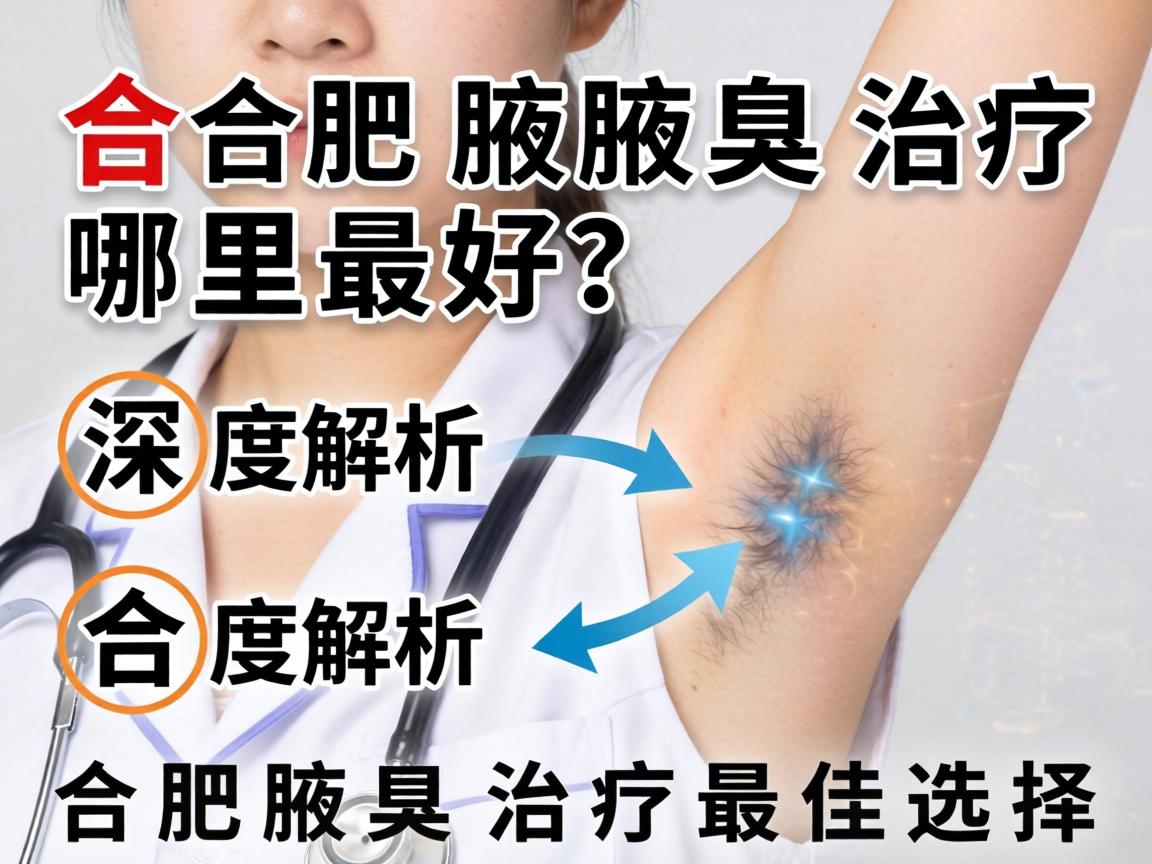 合肥腋臭治疗哪里最好？深度解析合肥腋臭治疗最佳选择