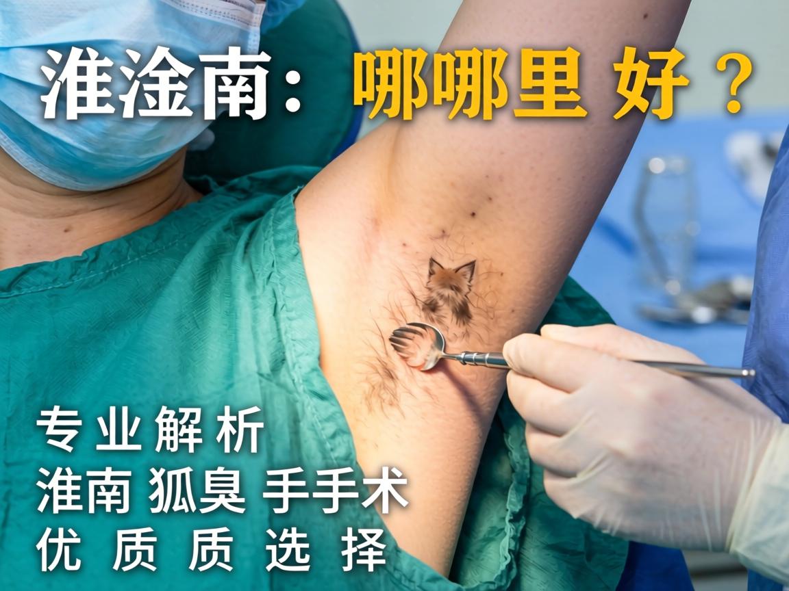 淮南狐臭手术哪里好？专业解析淮南狐臭手术优质选择