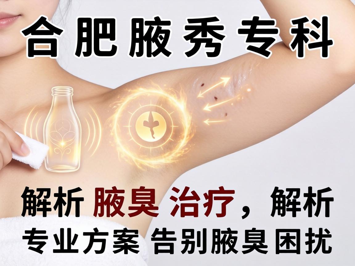 合肥腋秀专科解析腋臭治疗,专业方案告别腋臭困扰 合肥腋秀专科解析腋臭治疗,专业方案告别腋臭困扰