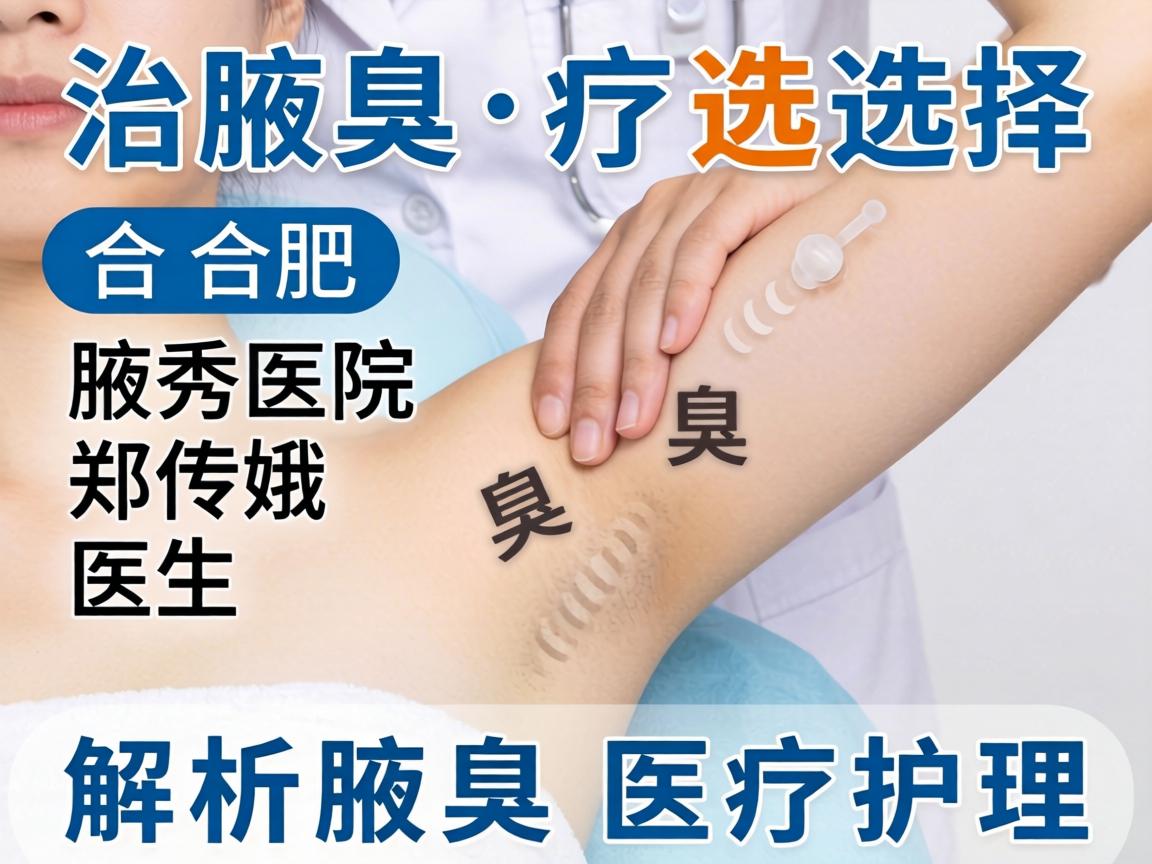腋臭治疗选择,合肥腋秀医院郑传娥医生解析腋臭医疗护理 腋臭治疗选择,合肥腋秀医院郑传娥医生解析腋臭医疗护理