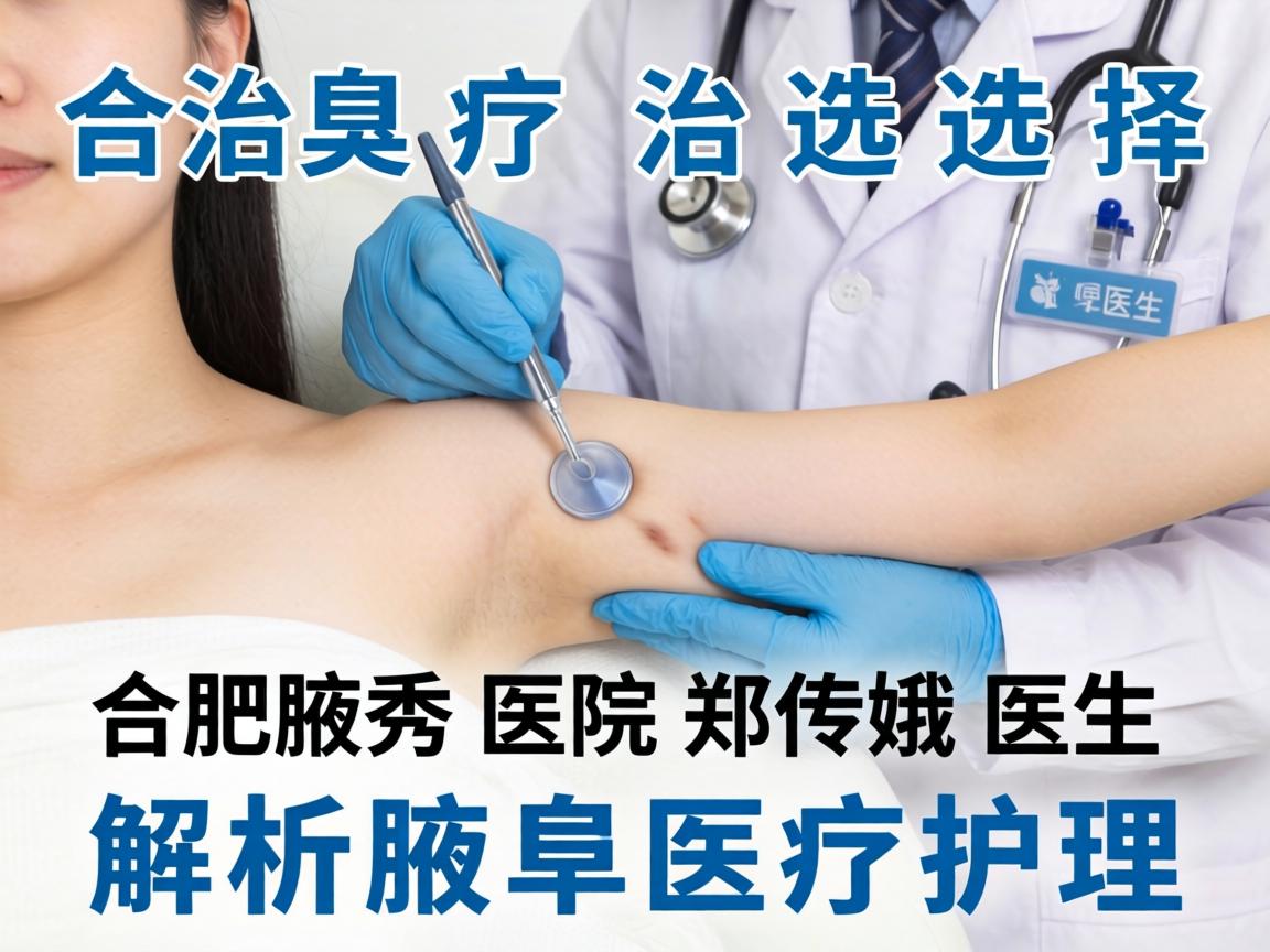 腋臭治疗选择,合肥腋秀医院郑传娥医生解析腋臭医疗护理 腋臭治疗选择,合肥腋秀医院郑传娥医生解析腋臭医疗护理