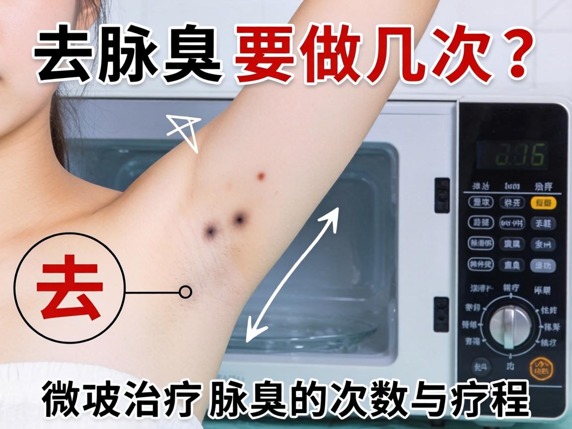微波去腋臭要做几次？详解微波治疗腋臭的次数与疗程