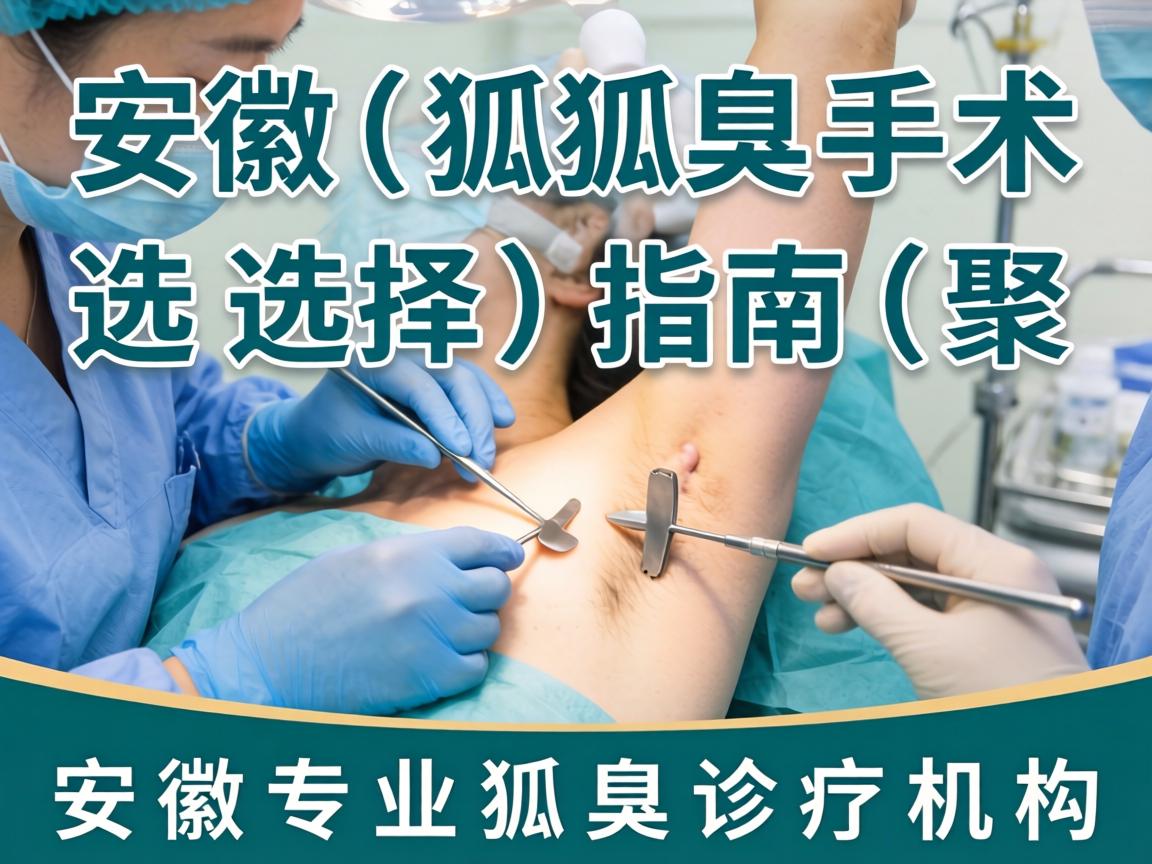 安徽狐臭手术选择指南，聚焦安徽专业狐臭诊疗机构