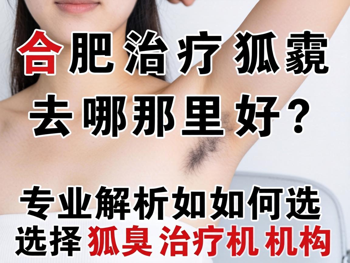 合肥治疗狐臭去哪里好？专业解析如何选择狐臭治疗机构