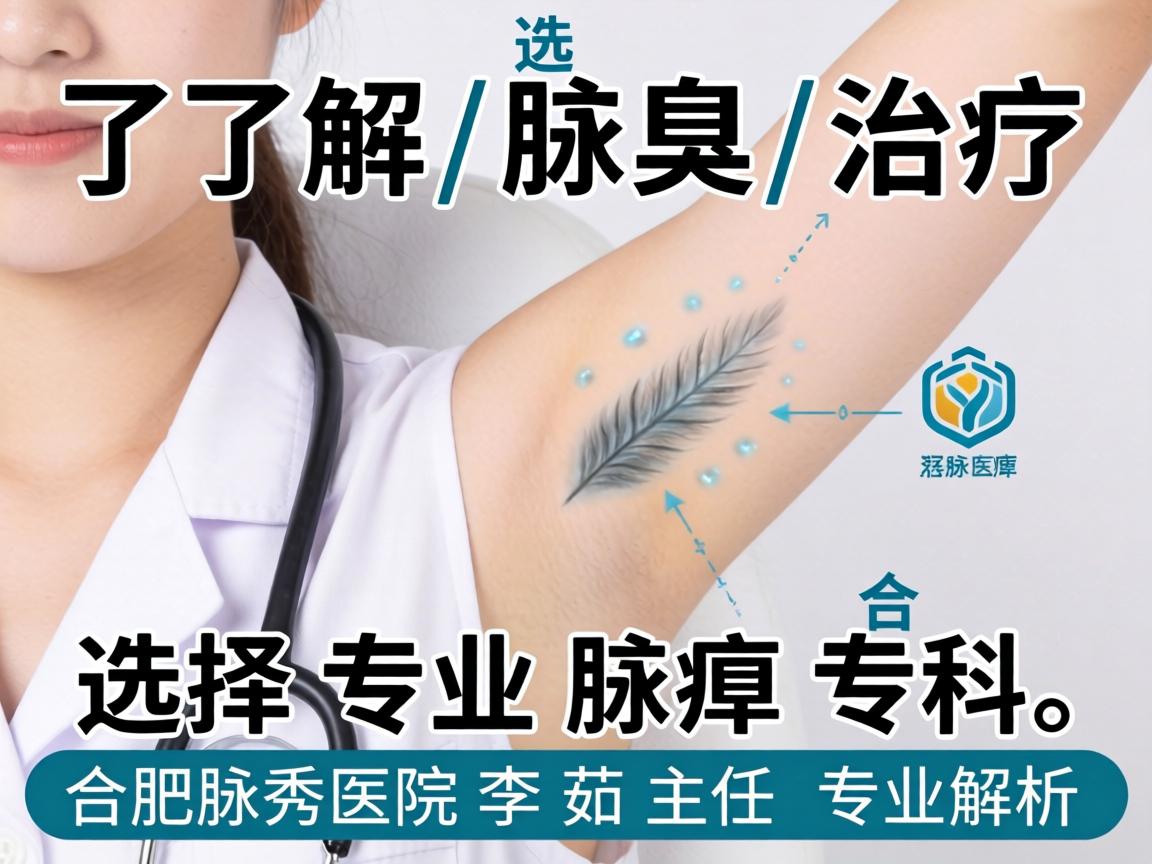 了解腋臭治疗,选择专业腋臭专科,合肥腋秀医院李茹主任的专业解析 了解腋臭治疗,选择专业腋臭专科,合肥腋秀医院李茹主任的专业解析