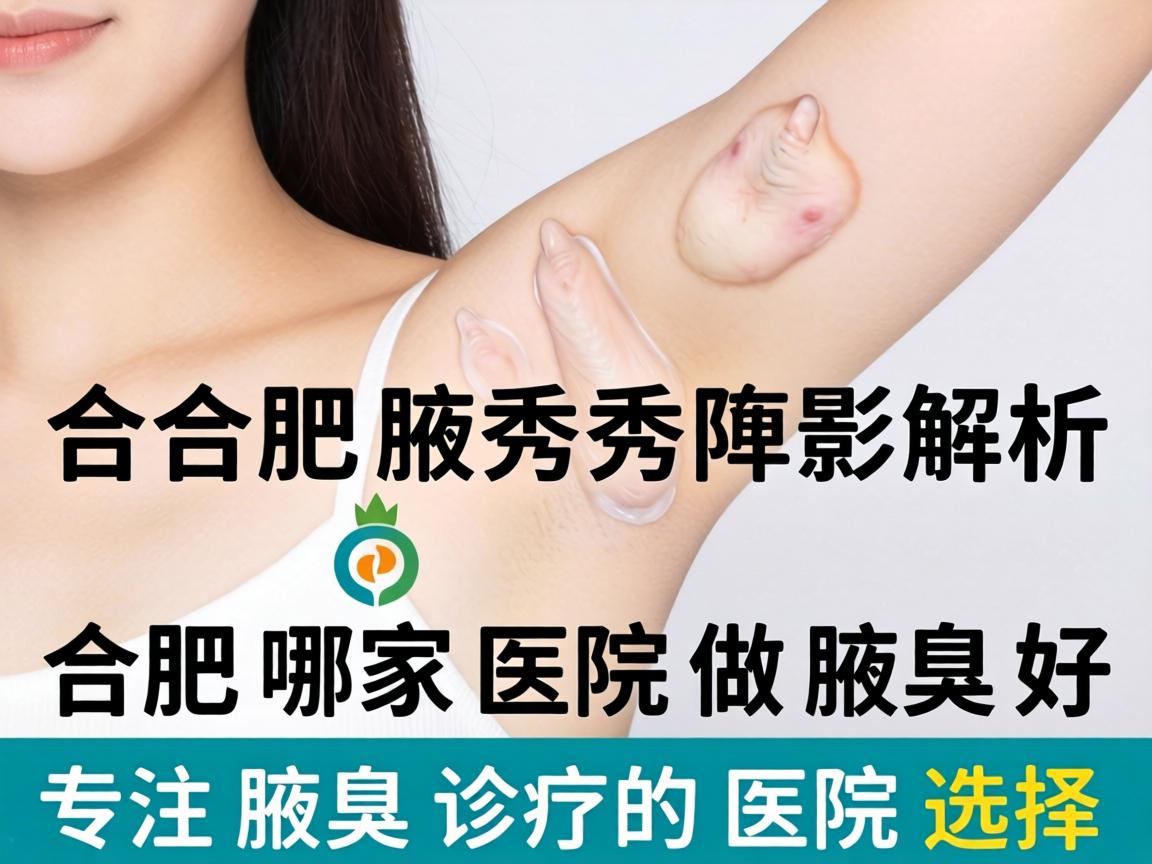 合肥腋秀解析，合肥哪家医院做腋臭好，专注腋臭诊疗的医院选择