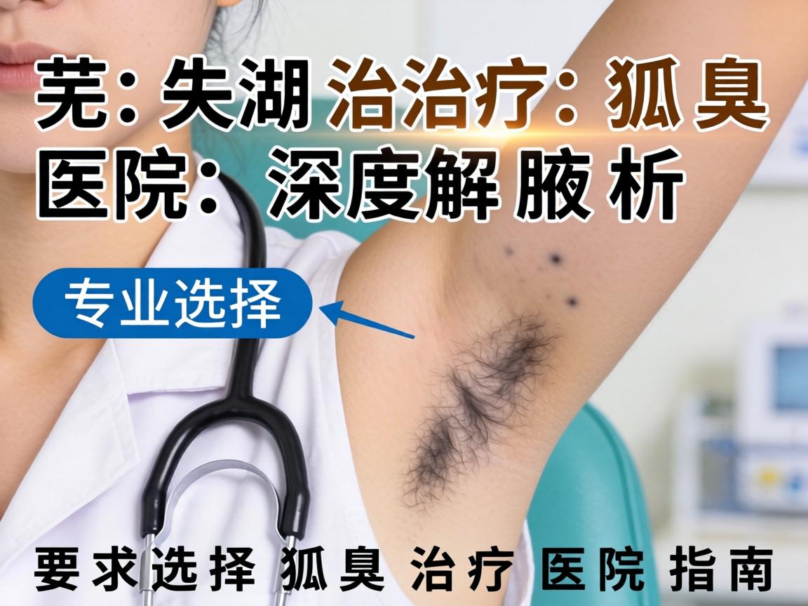 芜湖治疗狐臭医院深度解析，专业选择狐臭治疗医院指南