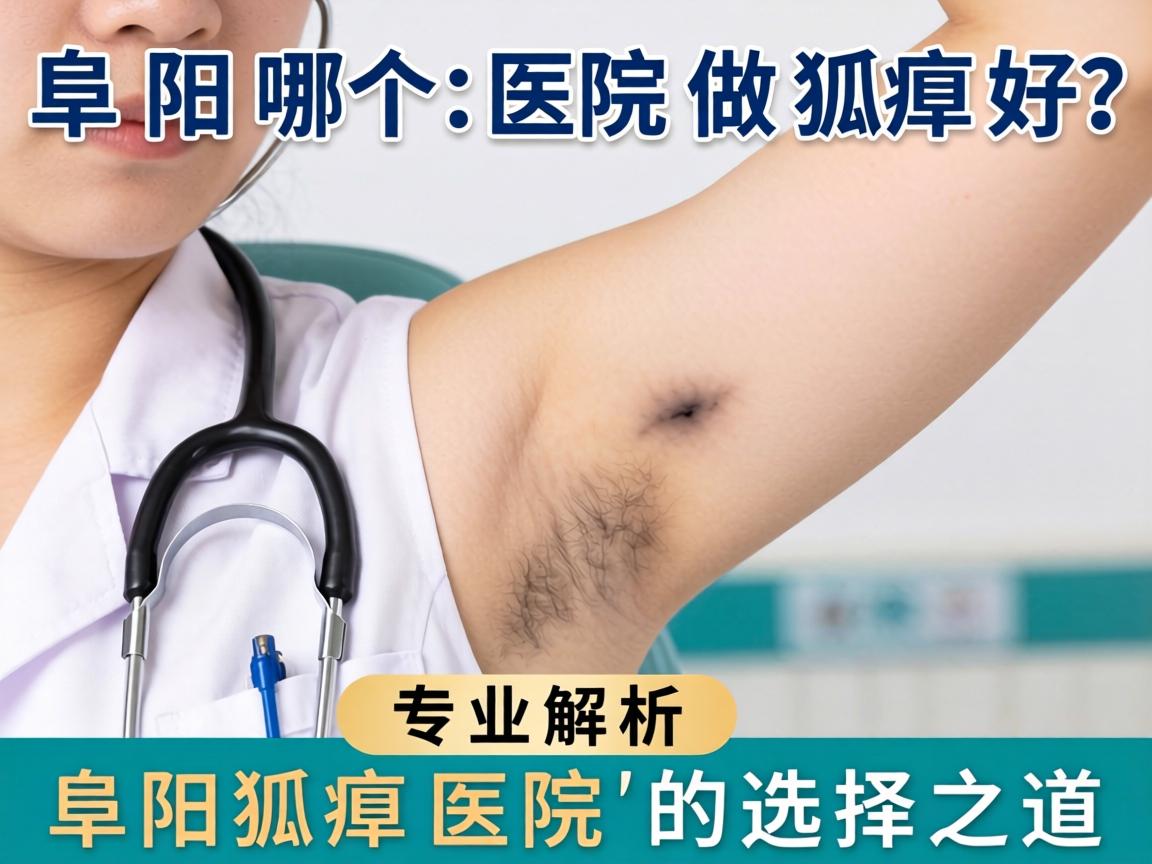 阜阳哪个医院做狐臭好？专业解析阜阳狐臭医院的选择之道