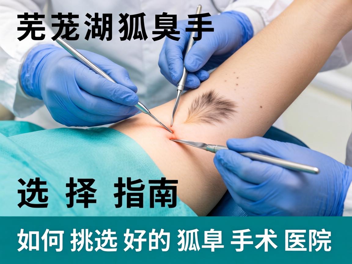 芜湖狐臭手术选择指南，如何挑选好的狐臭手术医院