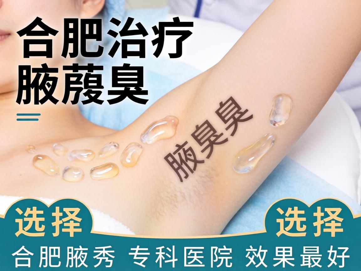 在合肥治疗腋臭，选择合肥腋秀专科医院效果最好