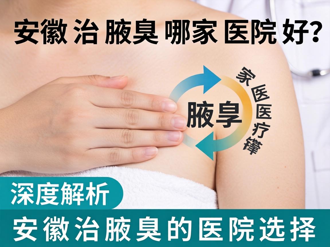 安徽治腋臭哪家医院好？深度解析安徽治腋臭的医院选择