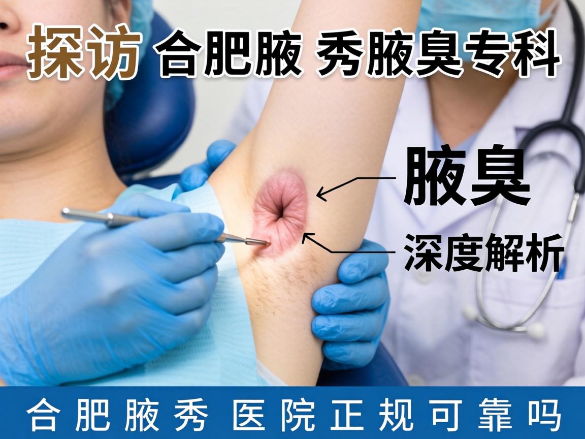 探访合肥腋秀腋臭专科，深度解析合肥腋秀医院正规可靠吗