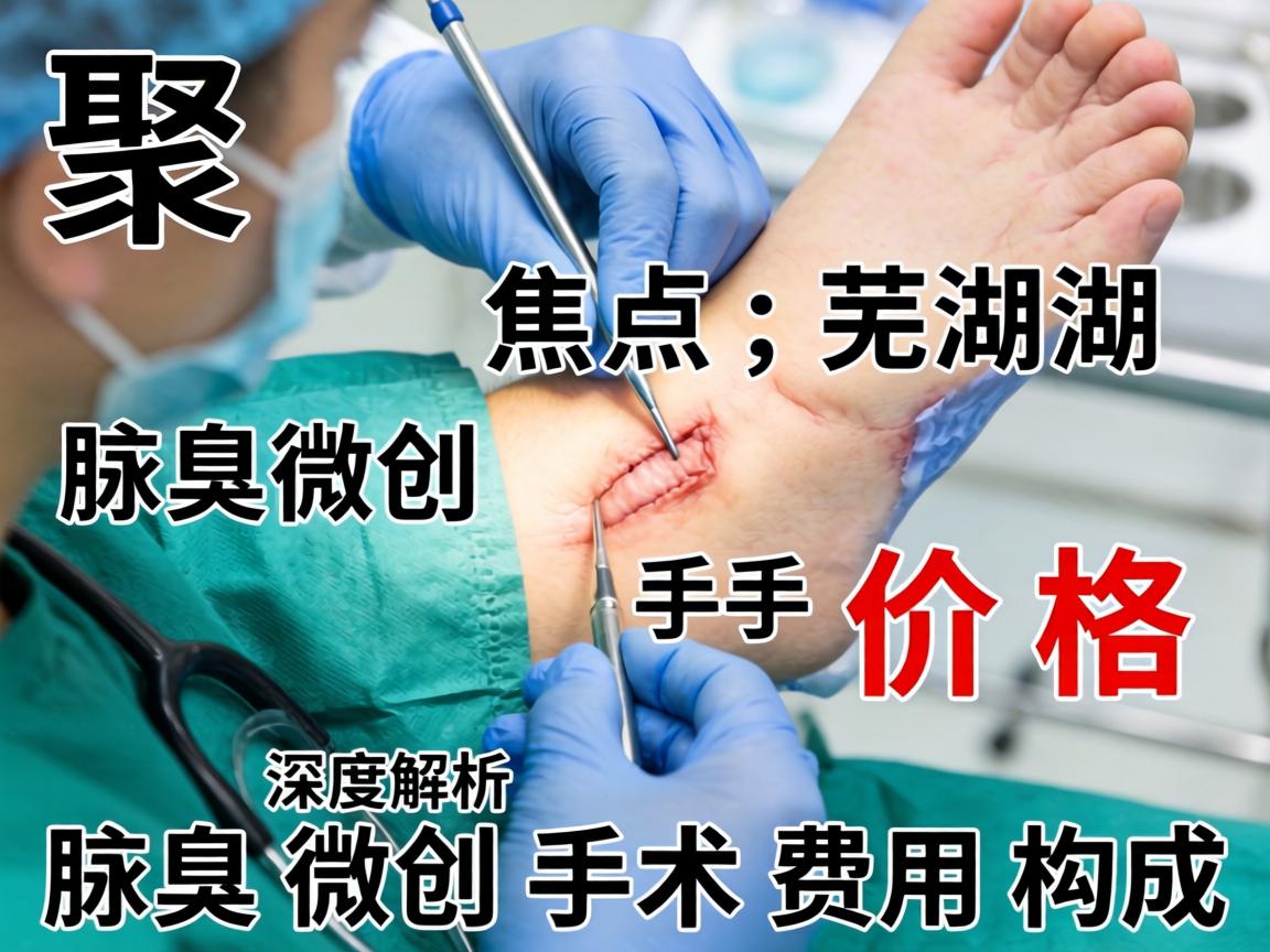 聚焦芜湖腋臭微创手术价格，深度解析腋臭微创手术费用构成