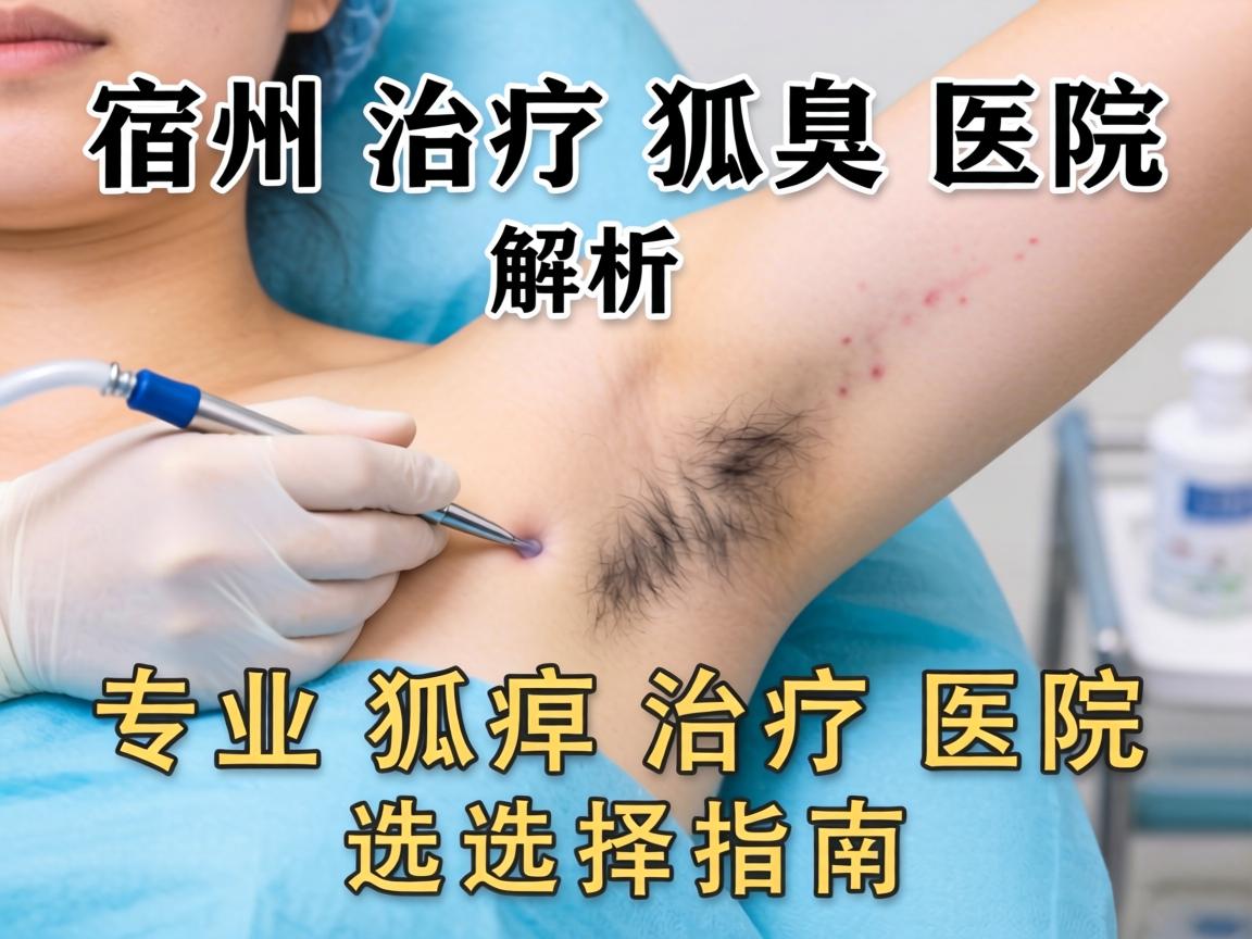 宿州治疗狐臭医院解析,专业狐臭治疗医院的选择指南 宿州治疗狐臭医院解析,专业狐臭治疗医院的选择指南