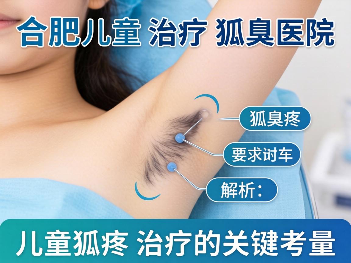 合肥儿童治疗狐臭医院解析，儿童狐臭治疗的关键考量