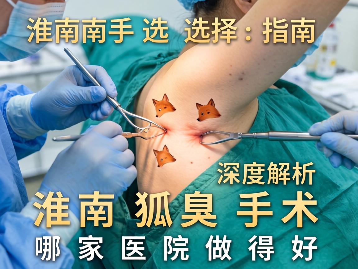 淮南狐臭手术选择指南,深度解析淮南狐臭手术哪家医院做得好 淮南狐臭手术选择指南,深度解析淮南狐臭手术哪家医院做得好