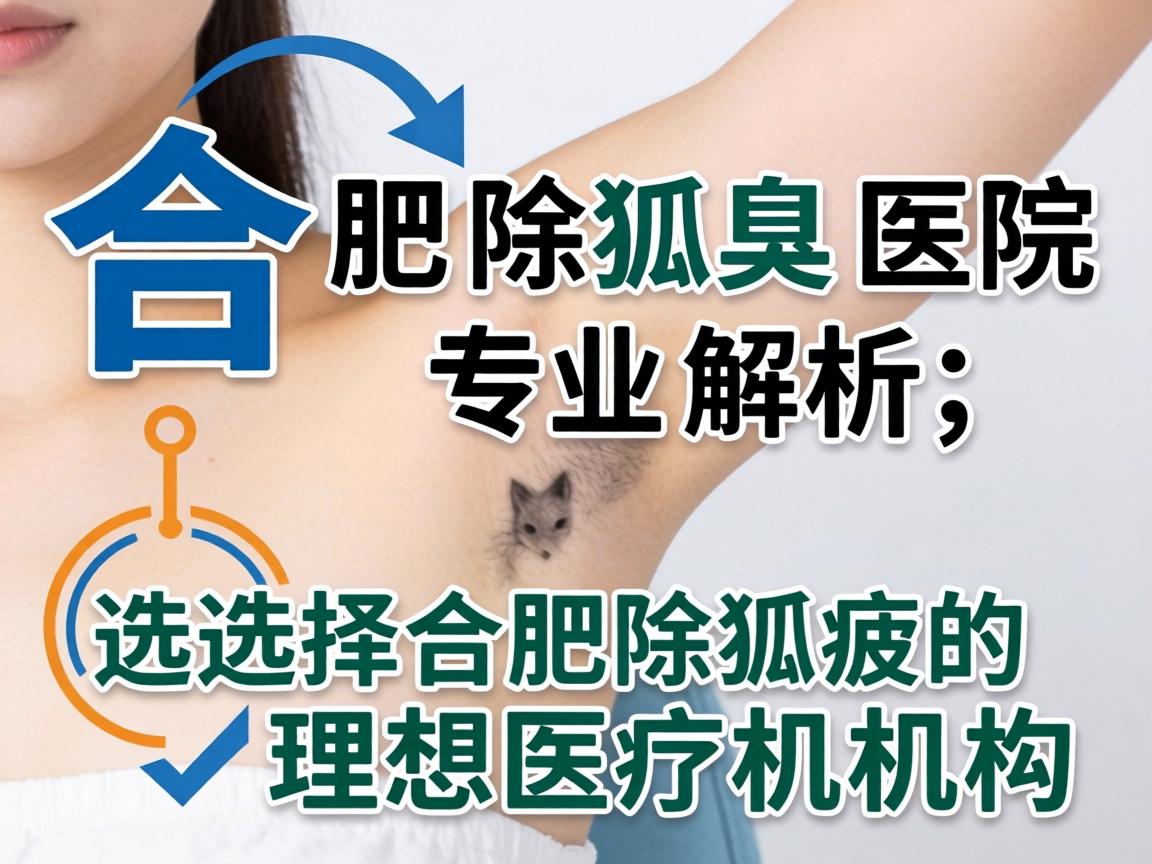 合肥除狐臭医院专业解析,如何选择合肥除狐臭的理想医疗机构 合肥除狐臭医院专业解析,如何选择合肥除狐臭的理想医疗机构