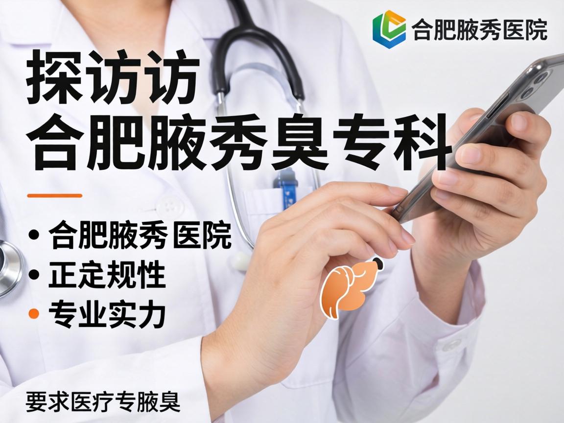 探访合肥腋秀腋臭专科,解析合肥腋秀医院的正规性与专业实力 探访合肥腋秀腋臭专科,解析合肥腋秀医院的正规性与专业实力
