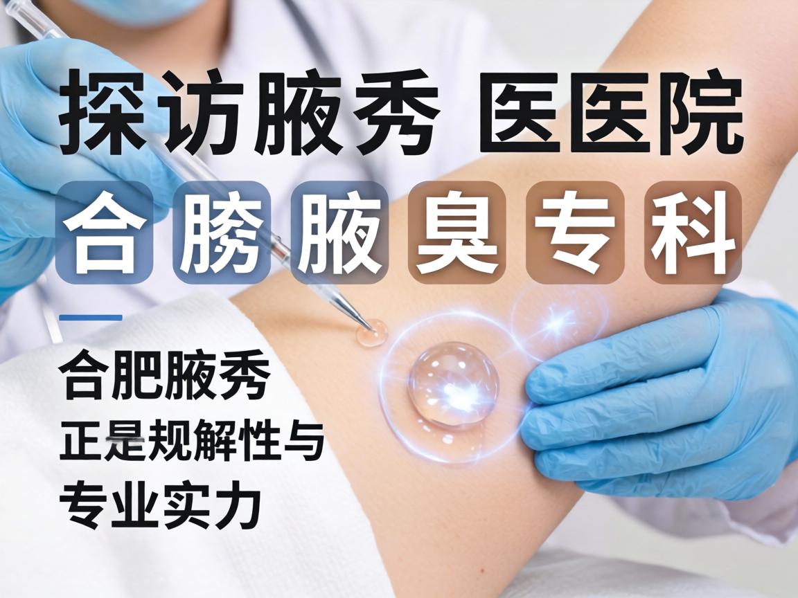 探访合肥腋秀腋臭专科,解析合肥腋秀医院的正规性与专业实力 探访合肥腋秀腋臭专科,解析合肥腋秀医院的正规性与专业实力