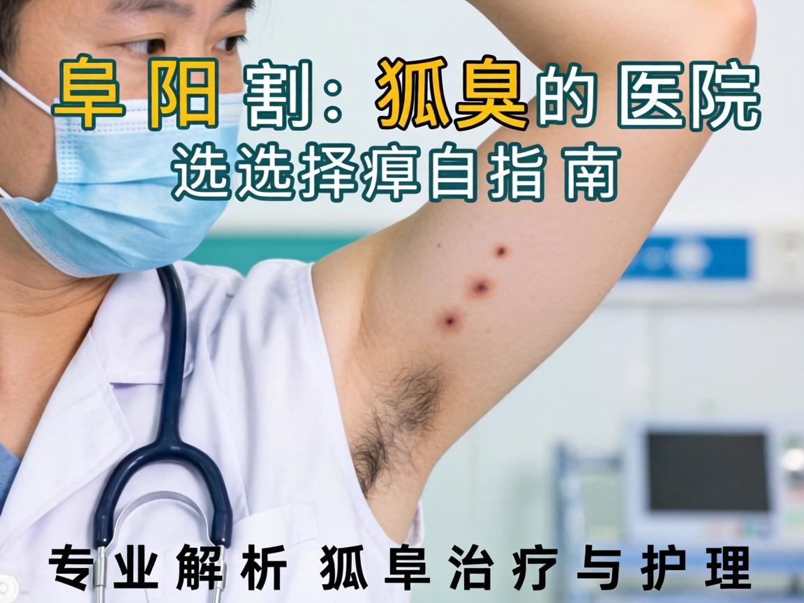 阜阳割狐臭的医院选择指南,专业解析狐臭治疗与护理 阜阳割狐臭的医院选择指南,专业解析狐臭治疗与护理