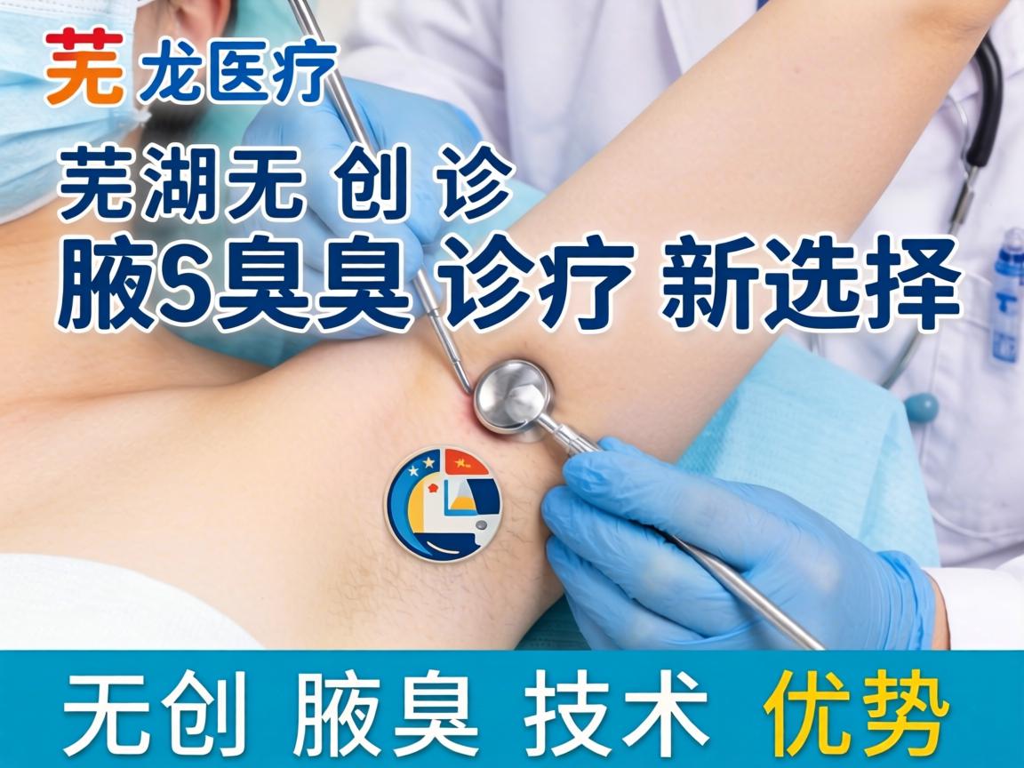 芜湖无创腋臭诊疗新选择，详解无创腋臭技术优势