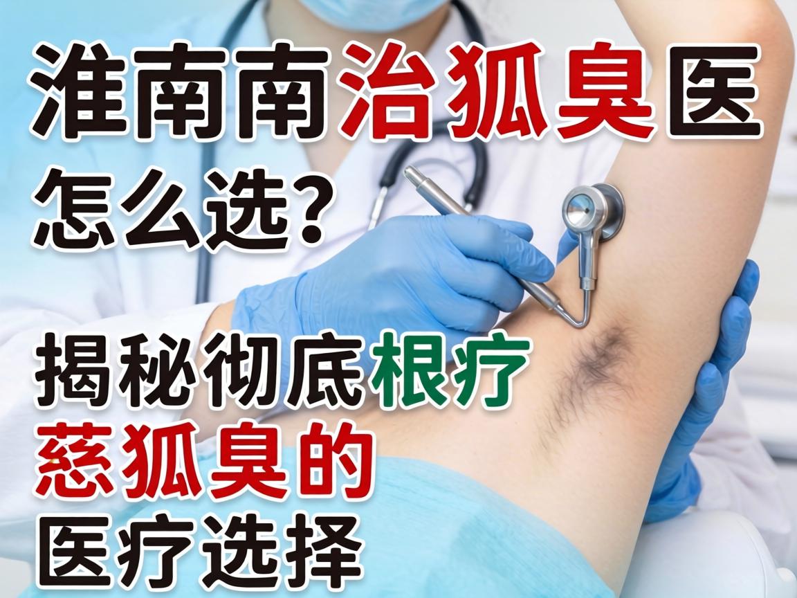 淮南治狐臭医院怎么选？揭秘彻底根治狐臭的医疗选择