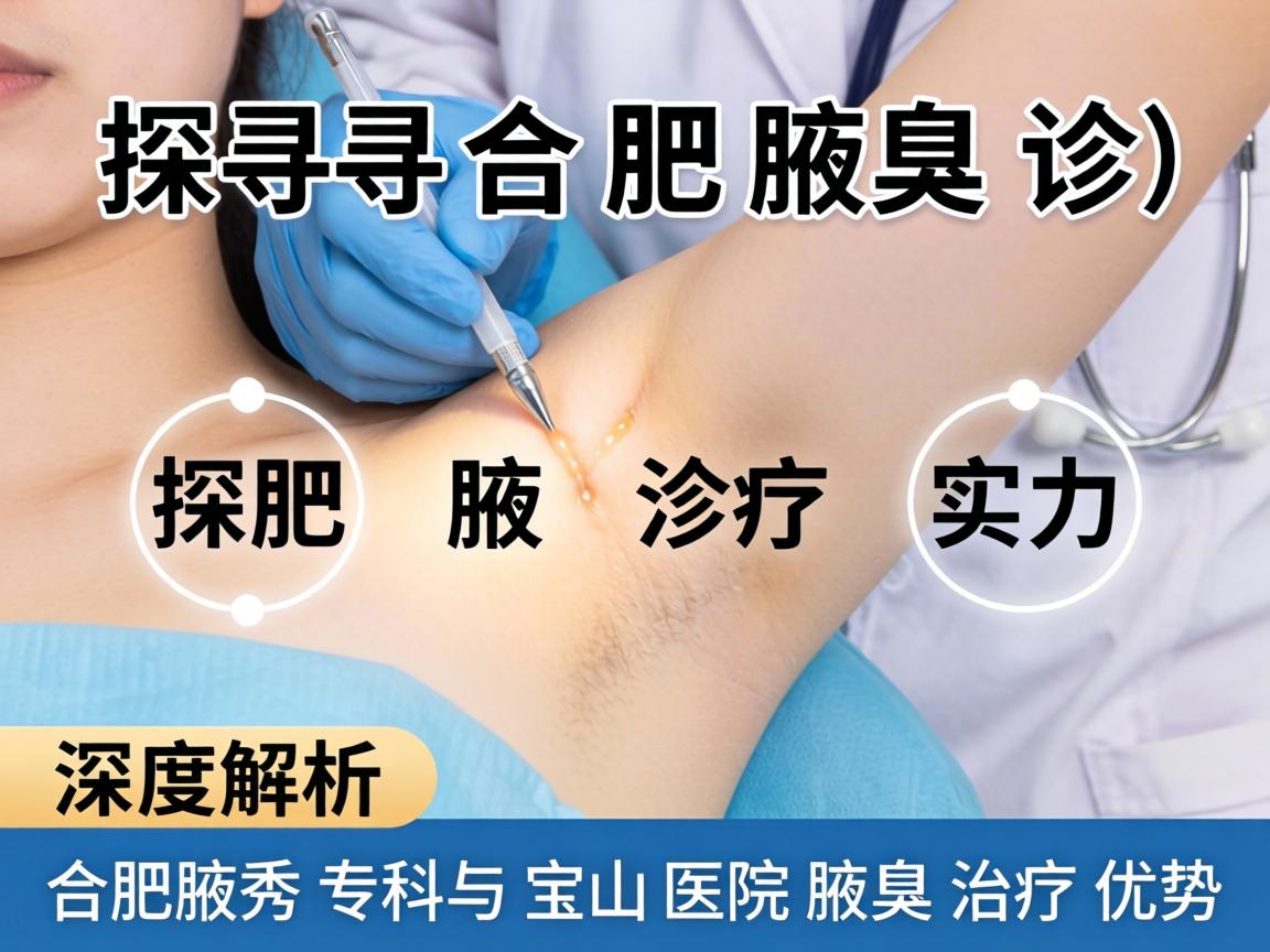 探寻合肥腋臭诊疗实力,深度解析合肥腋秀专科与宝山医院腋臭治疗优势 探寻合肥腋臭诊疗实力,深度解析合肥腋秀专科与宝山医院腋臭治疗优势