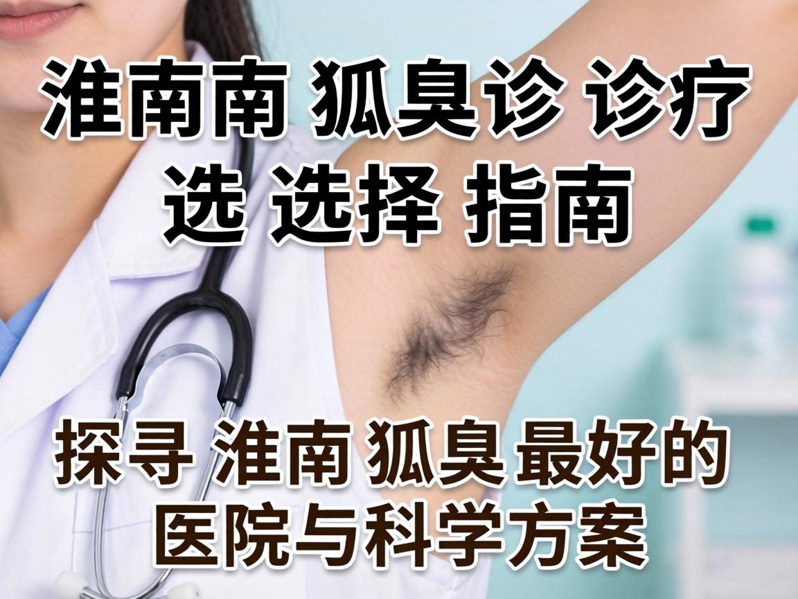 淮南狐臭诊疗选择指南，探寻淮南狐臭最好的医院与科学方案