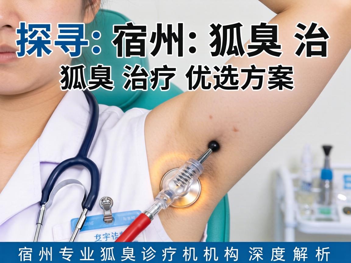 探寻宿州狐臭治疗优选方案，宿州专业狐臭诊疗机构深度解析