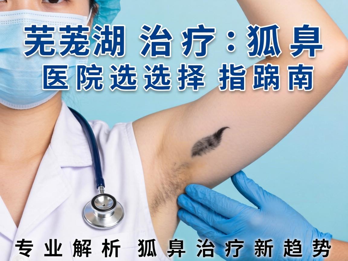 芜湖治疗狐臭医院选择指南，专业解析狐臭治疗新趋势
