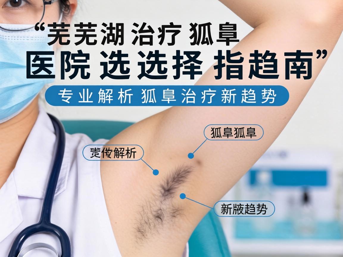 芜湖治疗狐臭医院选择指南，专业解析狐臭治疗新趋势