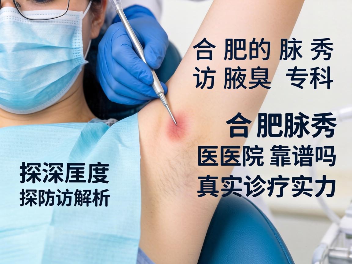 探访合肥腋秀腋臭专科，深度解析合肥腋秀医院靠谱吗的真实诊疗实力