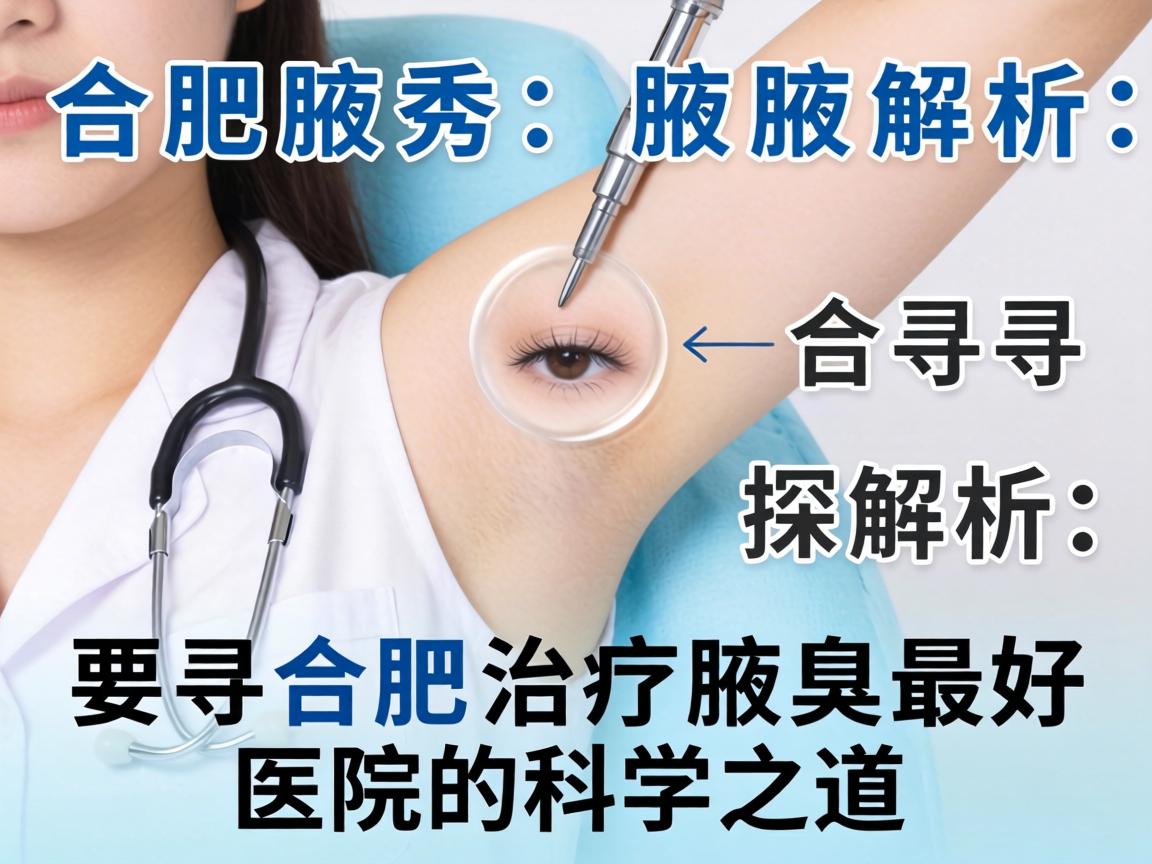 合肥腋秀解析,探寻合肥治疗腋臭最好医院的科学之道 合肥腋秀解析,探寻合肥治疗腋臭最好医院的科学之道