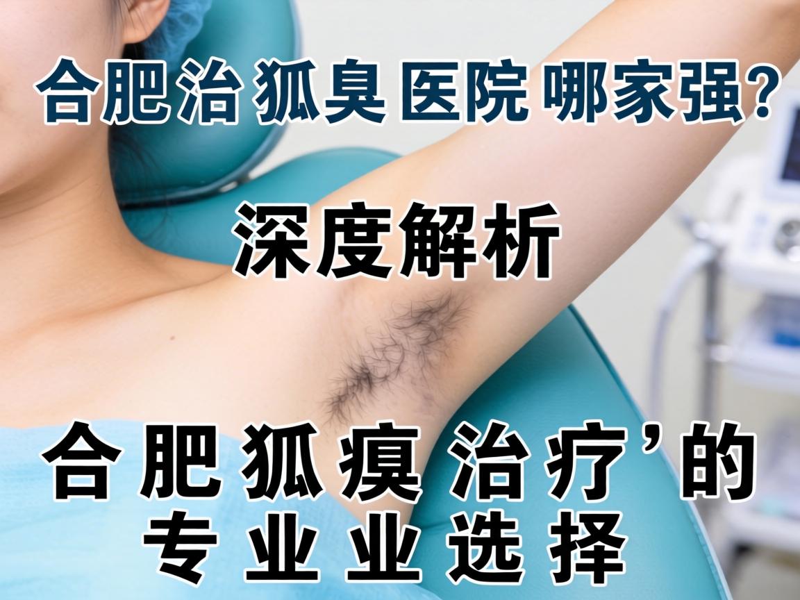 合肥治狐臭医院哪家强？深度解析合肥狐臭治疗的专业选择