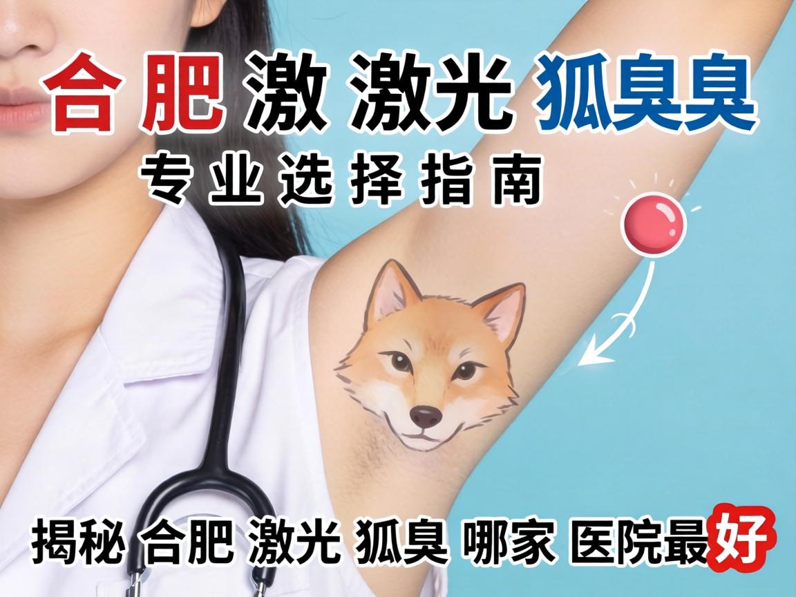 合肥激光狐臭专业选择指南，揭秘合肥激光狐臭哪家医院最好