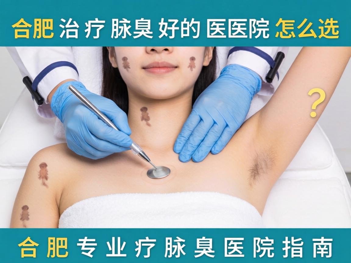 合肥治疗腋臭好的医院怎么选？合肥专业疗腋臭医院指南