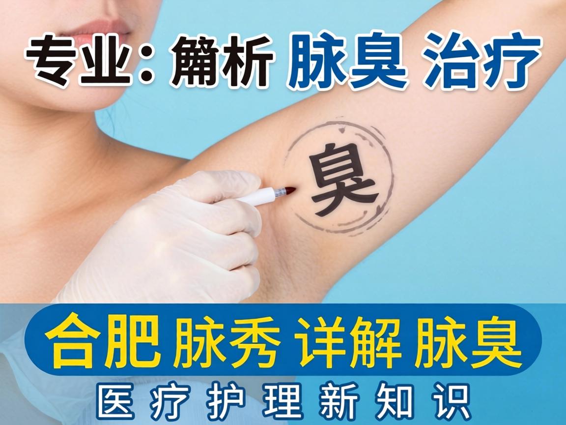 专业解析腋臭治疗，合肥腋秀详解腋臭医疗护理新知识