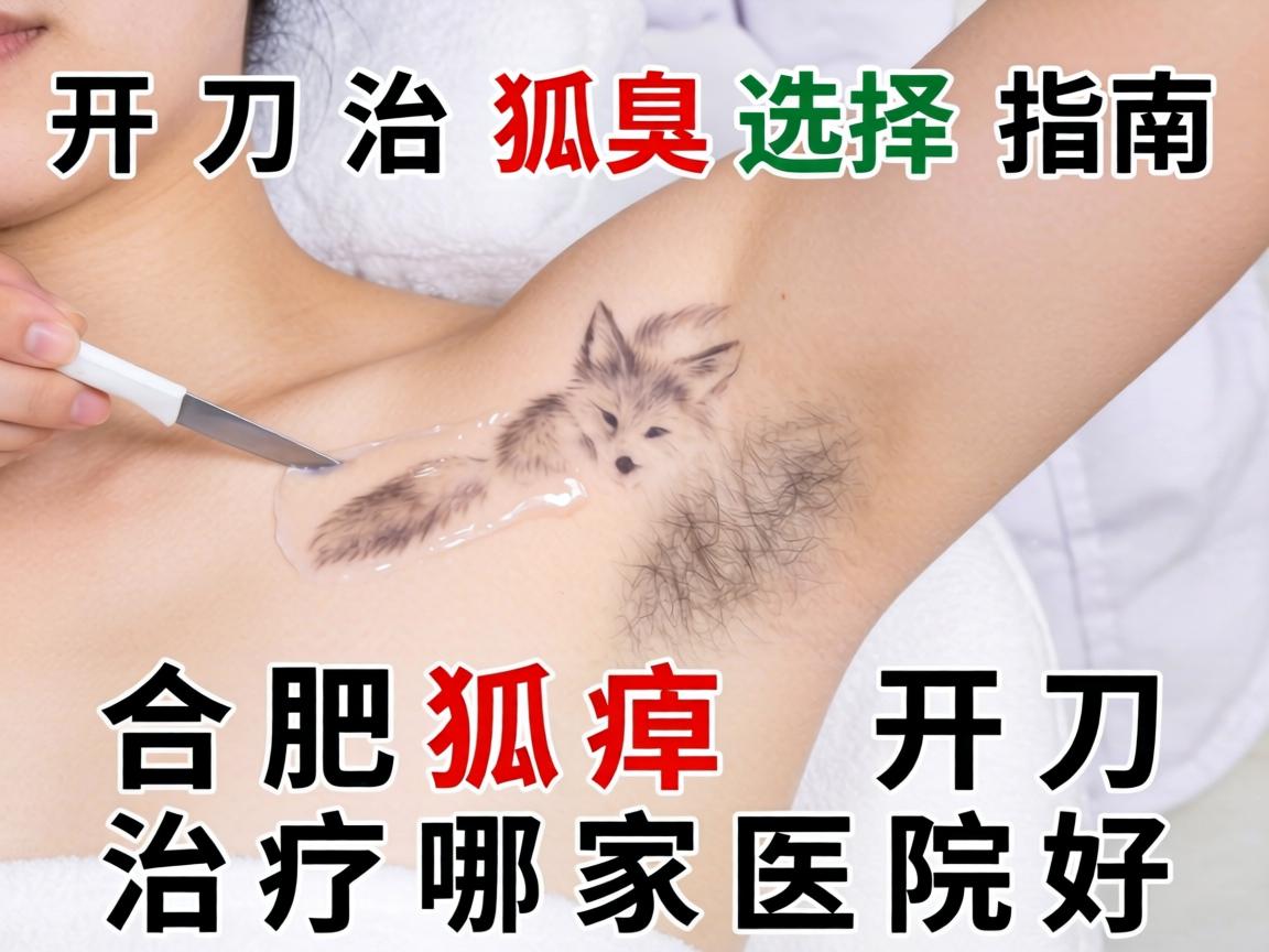 开刀治狐臭选择指南,详解合肥狐臭开刀治疗哪家医院好 开刀治狐臭选择指南,详解合肥狐臭开刀治疗哪家医院好